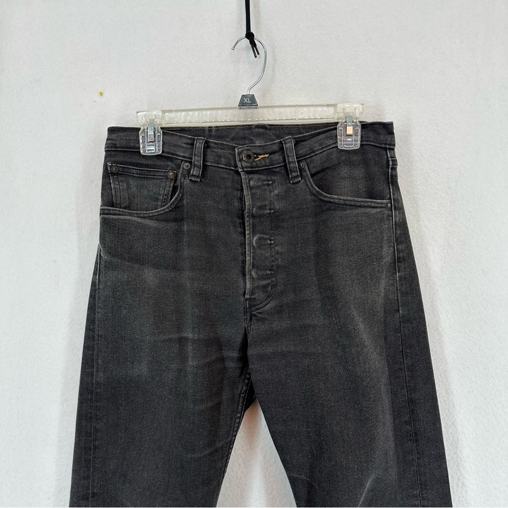 Levi’s Straight Fit Jeans High Waisted Womens 30 Black - Picture 2 of 10
